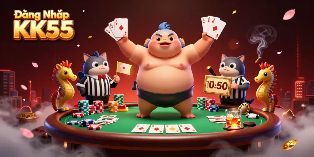 Engage in thrilling adventures with Đăng Nhập KK55 featuring a fun casino-themed underwater scene