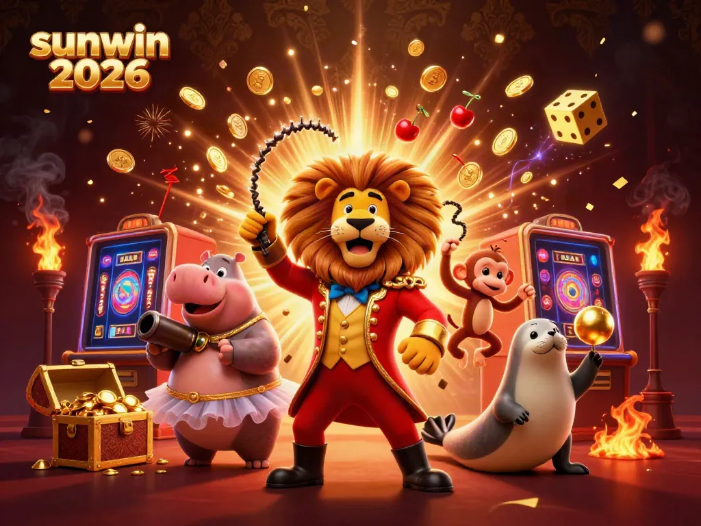 Experience the thrill of casino gaming with sunwin 2026, featuring vibrant characters and jackpot excitement.
