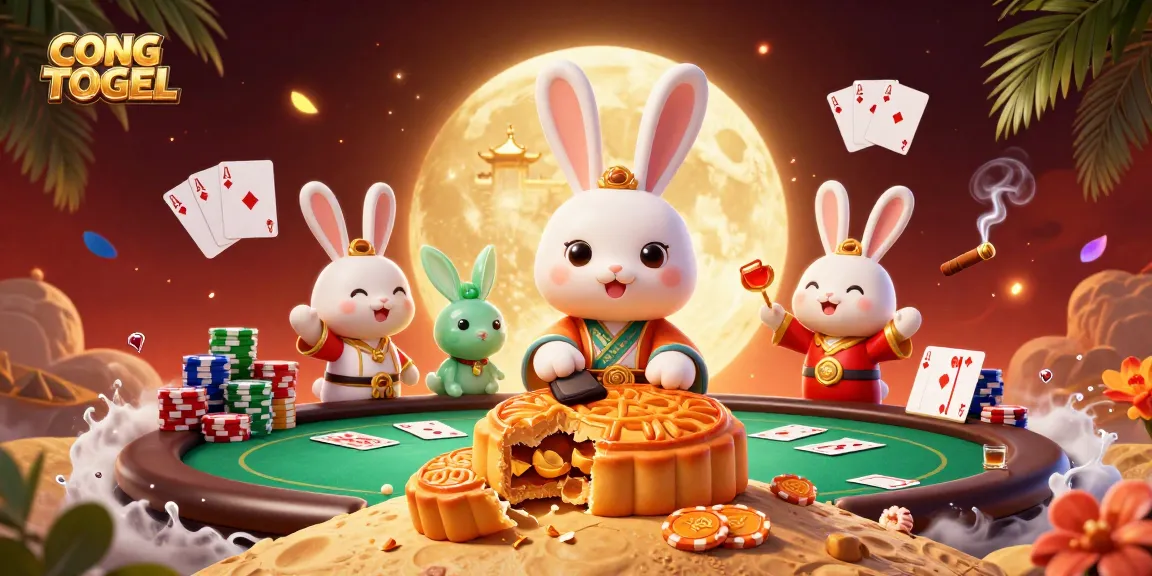 Engage in winning strategies with CONGTOGEL, where animated action meets poker excitement on the lunar surface.
