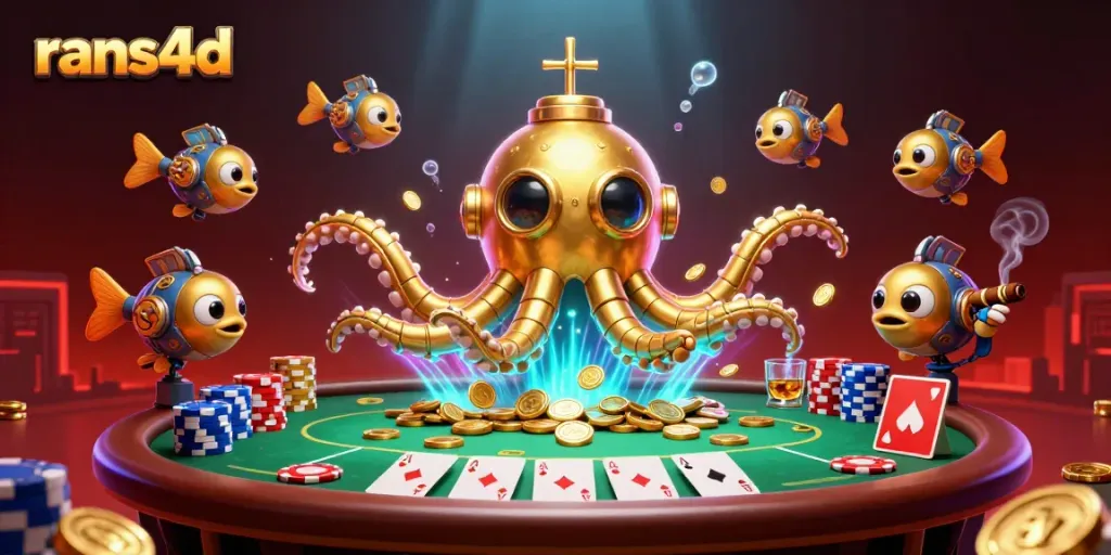Pemain RANS4D melakukan deposit dan penarikan dengan cepat dalam suasana kasino yang memukau.
