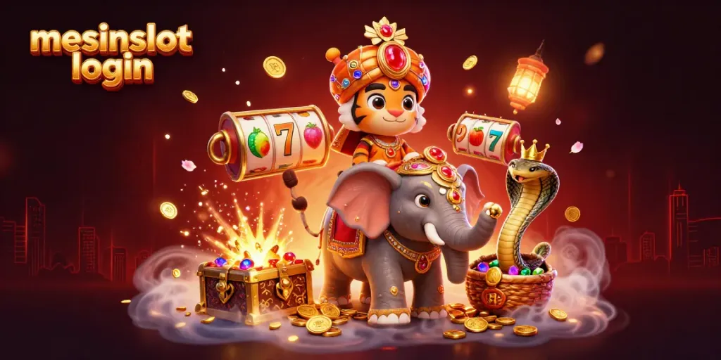 Experience exciting gameplay with mesinslot login featuring rich casino elements and vibrant characters.