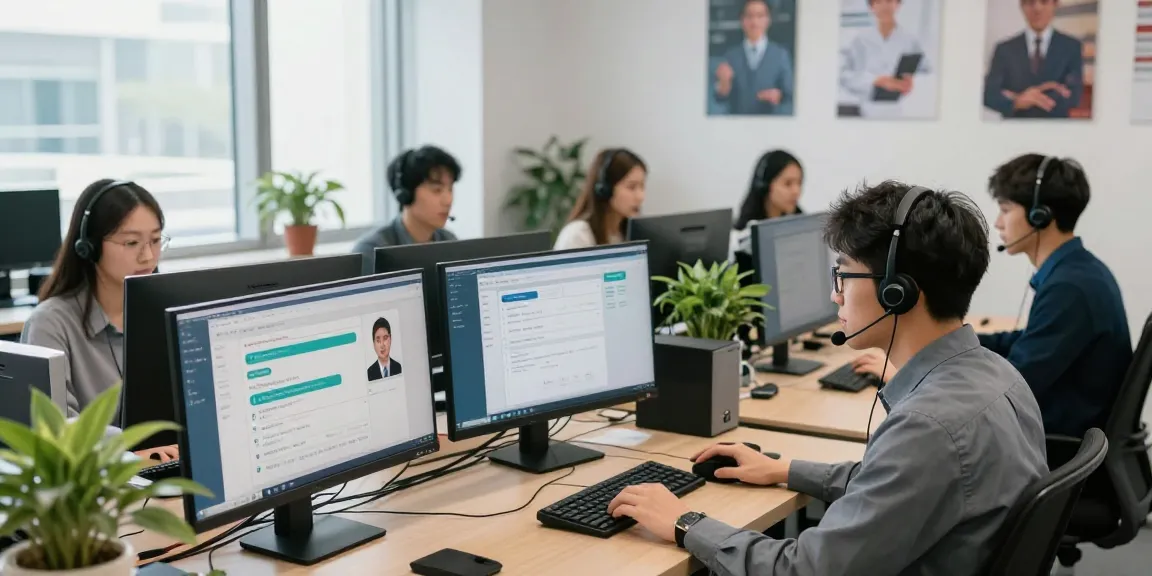 Rajaberas88 helpdesk team providing efficient customer support in a modern office setup