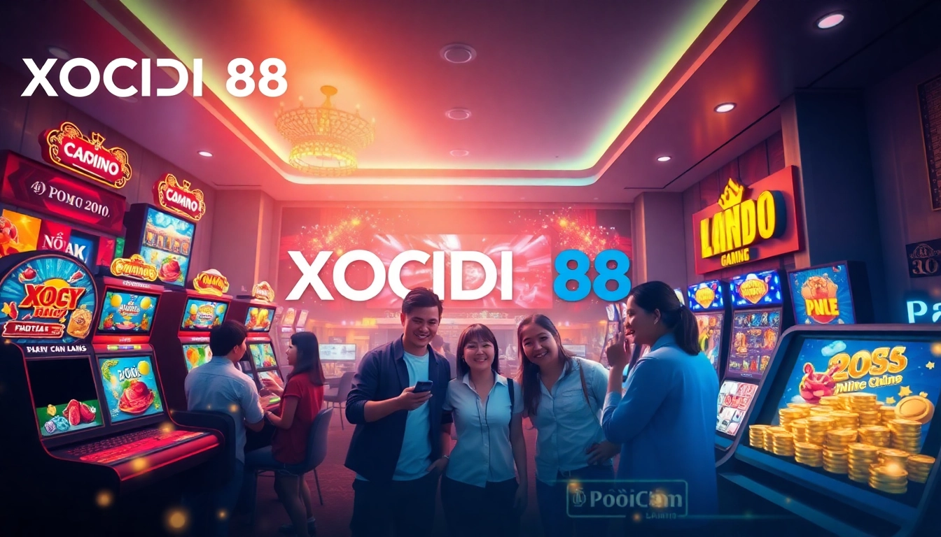 Experience the thrill of XOCDIA 88 with immersive online gaming visuals.