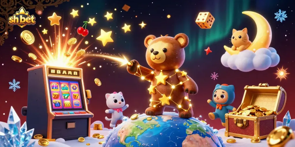 Engage with sh bet and win big in a vibrant casino world bursting with excitement and treasures.