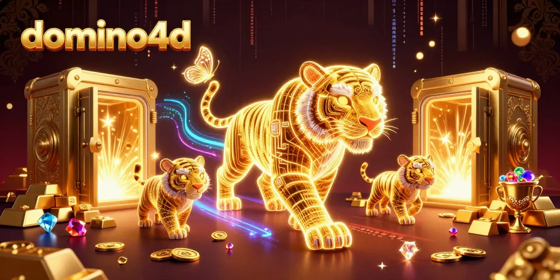 Menangkan pengalaman bermain domino4d di kasino digital dengan energi harimau yang bersinar.