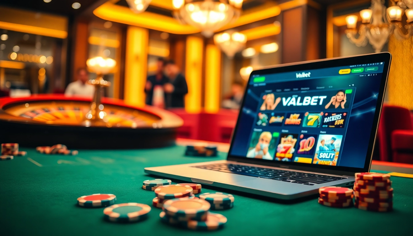 Experience thrilling gambling on Valbet with engaging slot games and exciting casino elements.
