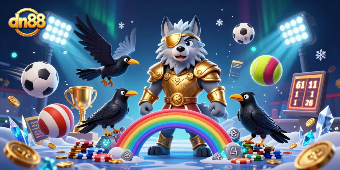 Engage in thrilling casino adventures with dn88, featuring dynamic sports betting elements and mythological themes.