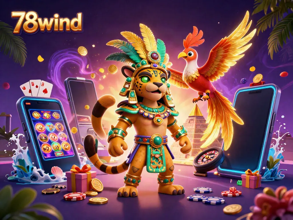 Engage with excitement at 78wind as you spin vibrant slot games and catch golden prizes.