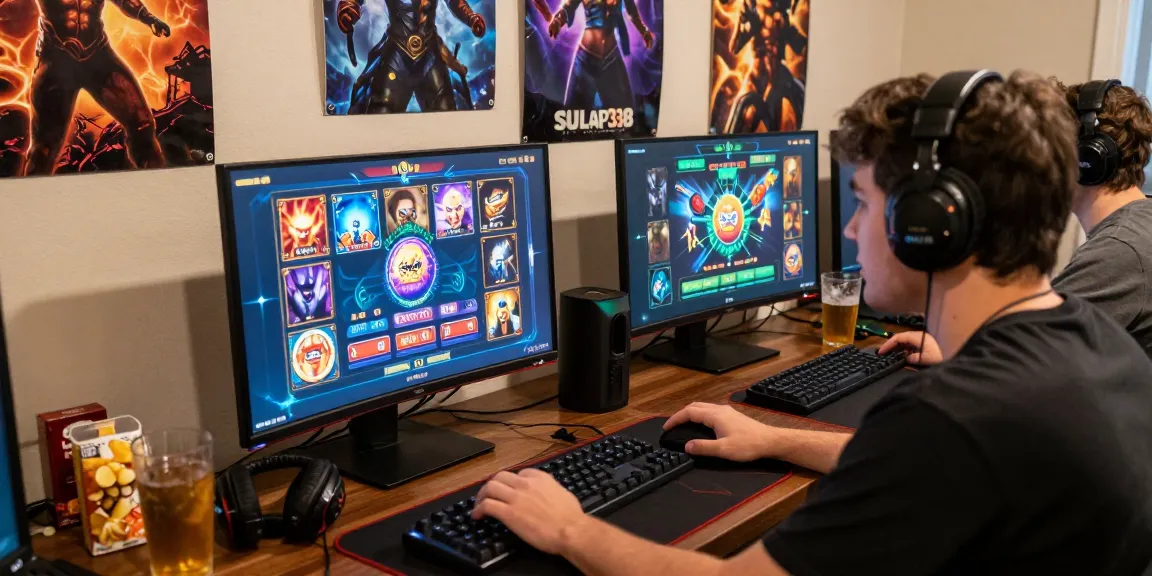 Gamer menggunakan SULAP338 untuk permainan online yang menguntungkan dalam suasana nyaman dan energik.