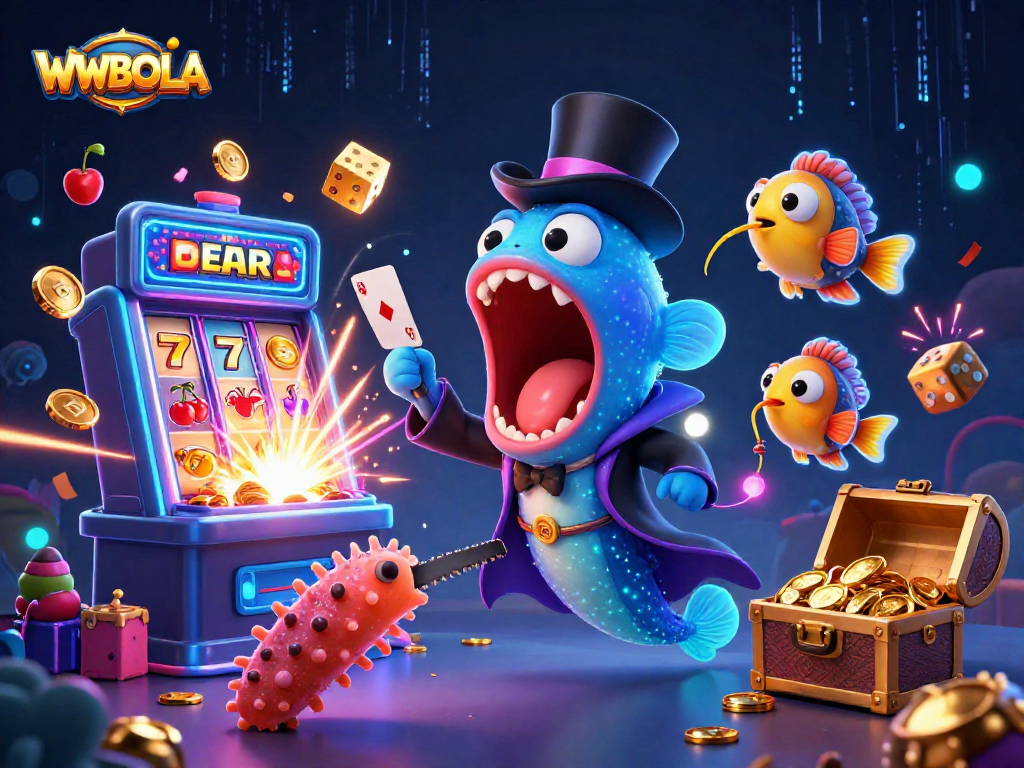 Menggugah semangat permainan dengan WWBOLA, slot mesin berhadiah dan karakter unik dalam momen ajaib.
