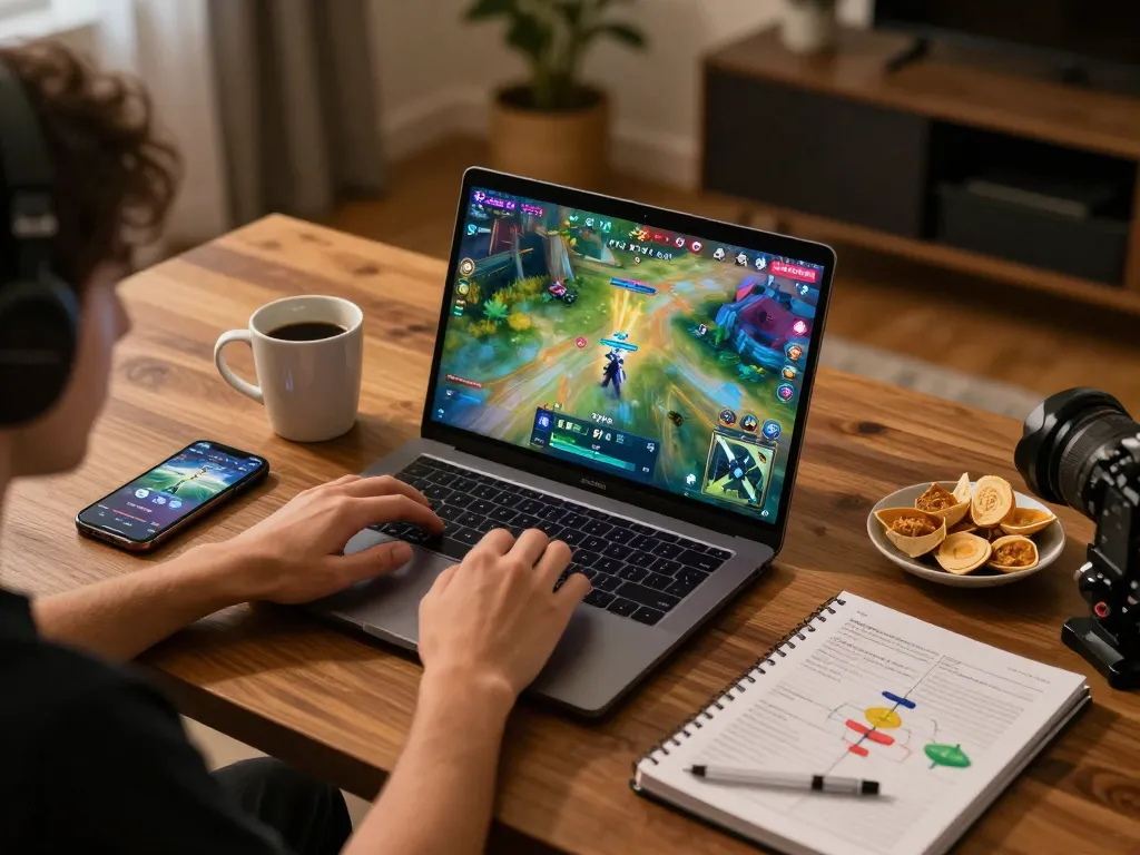 KADAL778 player engaging in interactive online gaming with vibrant graphics and comfortable setup