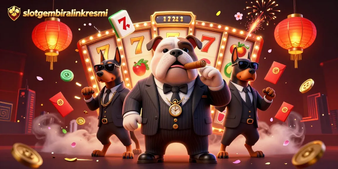 Mainkan slotgembiralinkresmi dengan slot reels yang berputar dan simbol keberuntungan