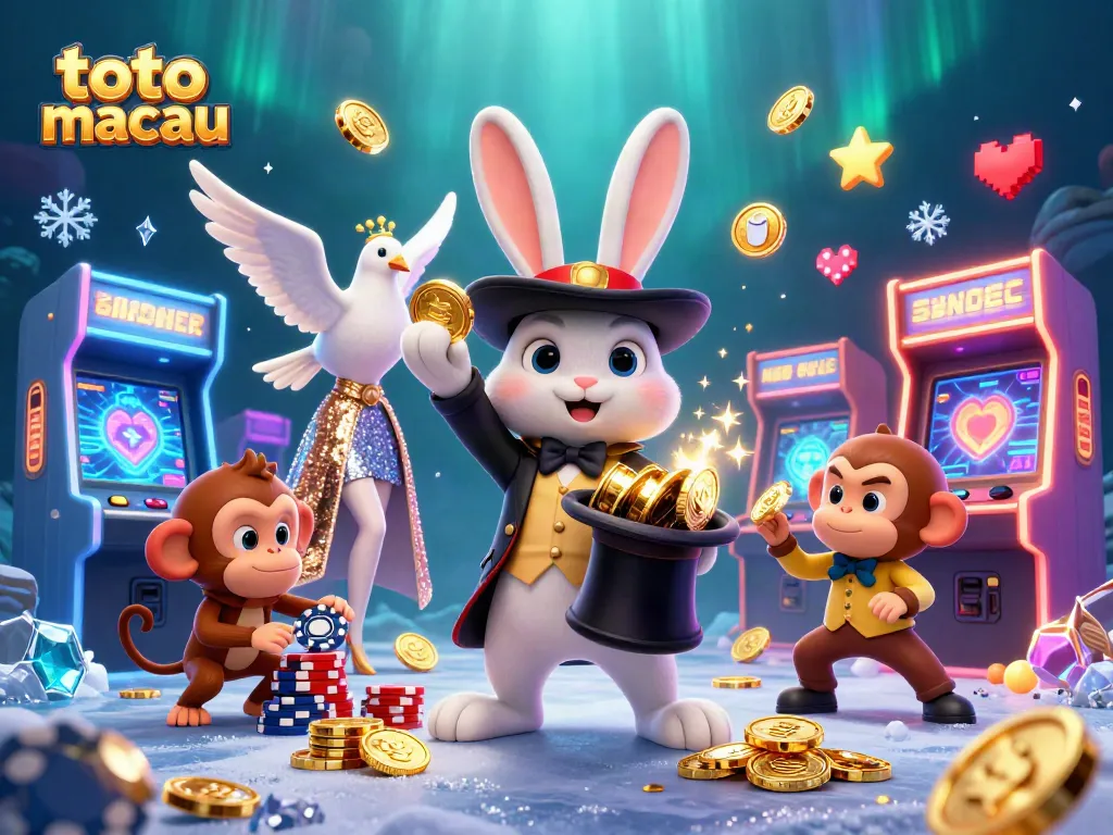 Mengikuti hasil undian toto macau dengan gambar ilustrasi slot mesin penuh warna yang menarik.