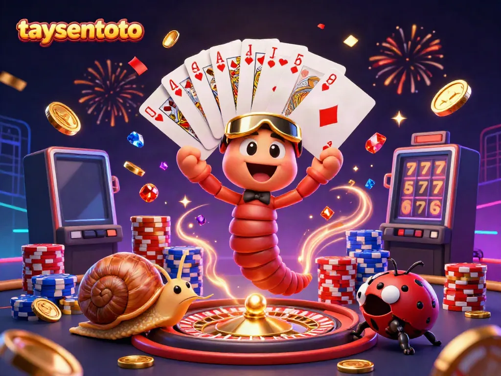 Raih kemenangan di taysentoto dengan dealer kartun 3D dan elemen kasino mengesankan lainnya