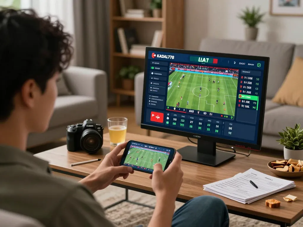 KADAL778 betting interface displayed on smartphone during an exciting online gaming session.