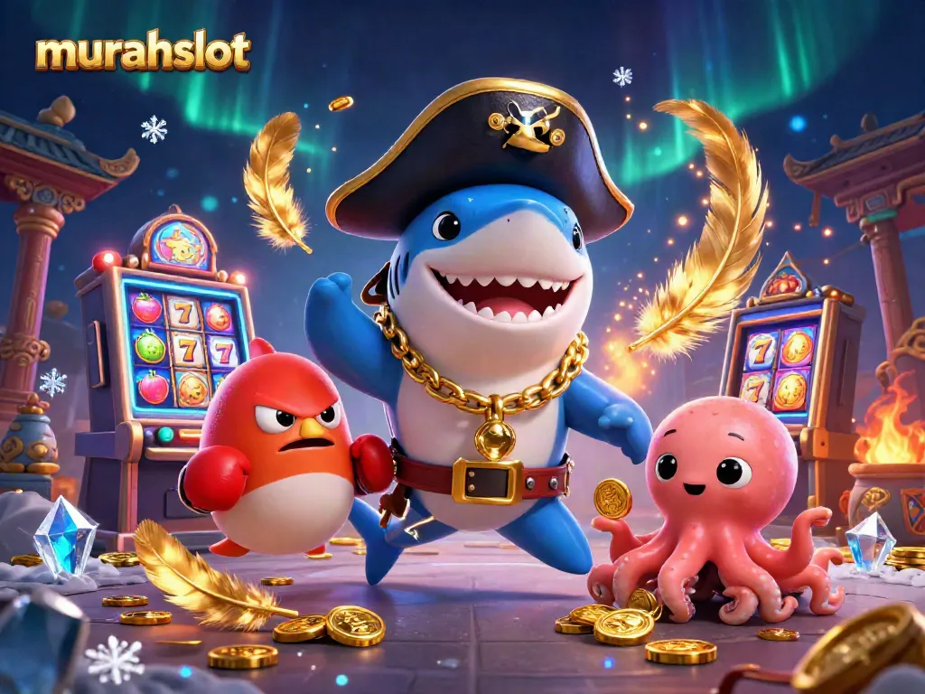 Engage with exciting murahslot gaming action featuring vibrant characters and themed elements.