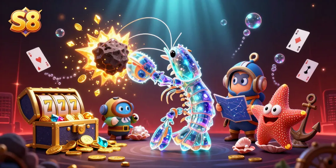S8 offers exhilarating gameplay experiences with vibrant slot reels and thrilling underwater adventures.