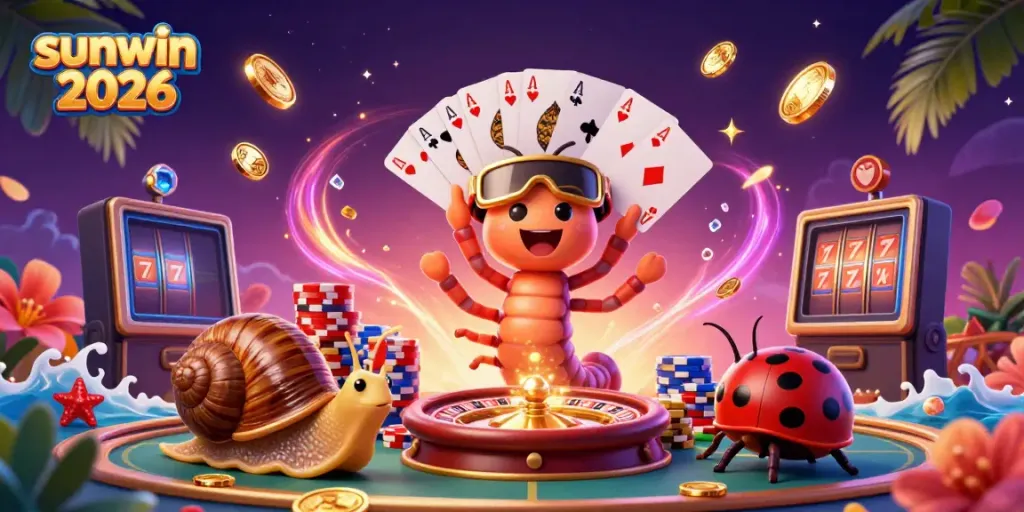 Experience thrilling play at sunwin 2026, featuring unique characters in an exciting casino atmosphere.