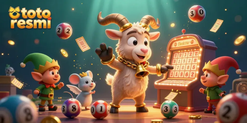 Memenangkan jackpot di toto resmi dengan karakter seru bermain lotere di kasino meriah.