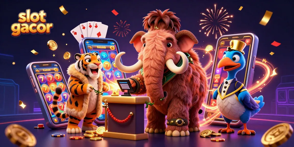 Slot gacor menawarkan pengalaman unik dengan karakter kasino 3D dalam suasana penuh hadiah.