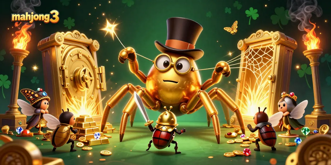 Experience intense gameplay in Mahjong 3 with dynamic characters and vibrant casino elements