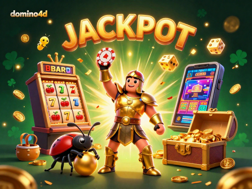 Asyik bermain di domino4d dengan jackpot yang berkilauan dan hiburan penuh warna
