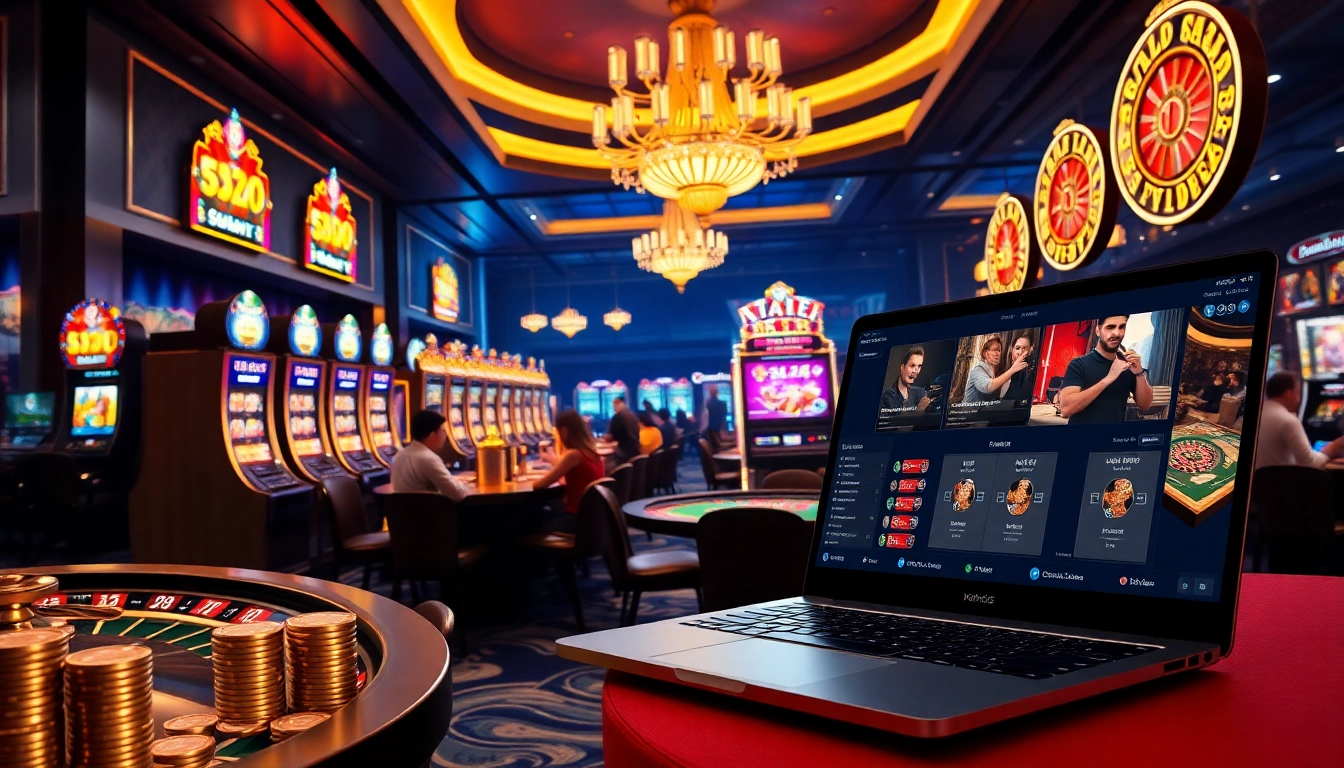 Experience thrilling moments at berlian888 with vibrant slot machines and immersive gameplay.