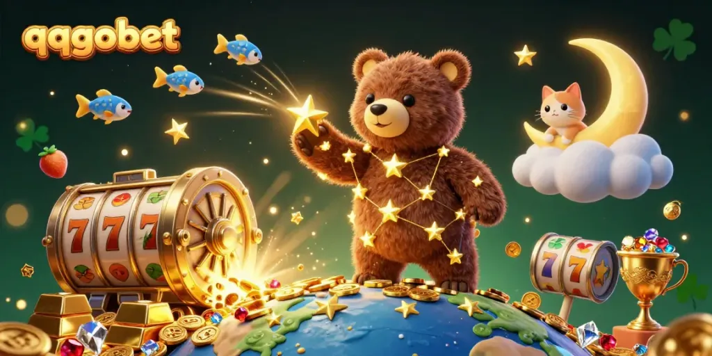 Menggondol koin di bawah bintang, qqgobet menyediakan slot menarik dengan kemewahan.