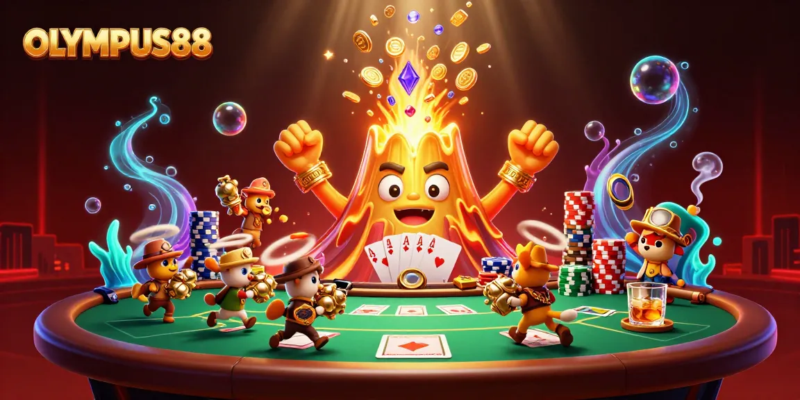 OLYMPUS88 menghadirkan jackpot berlimpah saat gunung berapi emas memuntahkan harta!