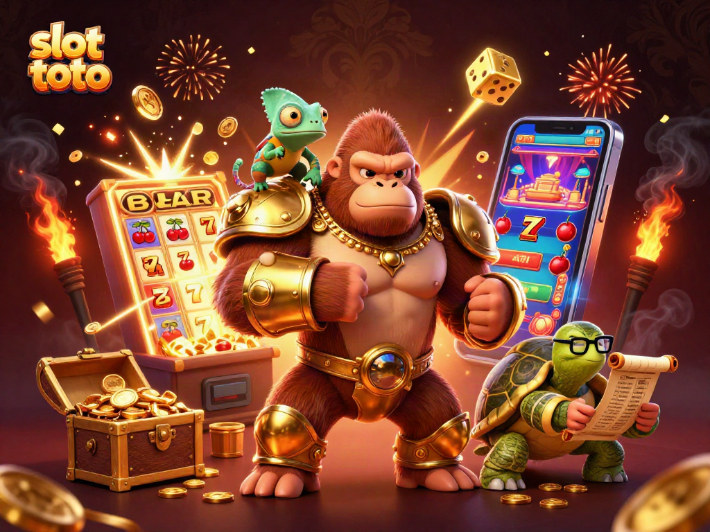 Slot toto menawarkan pengalaman menarik bermain mesin slot dengan simbol keberuntungan dan jackpot.