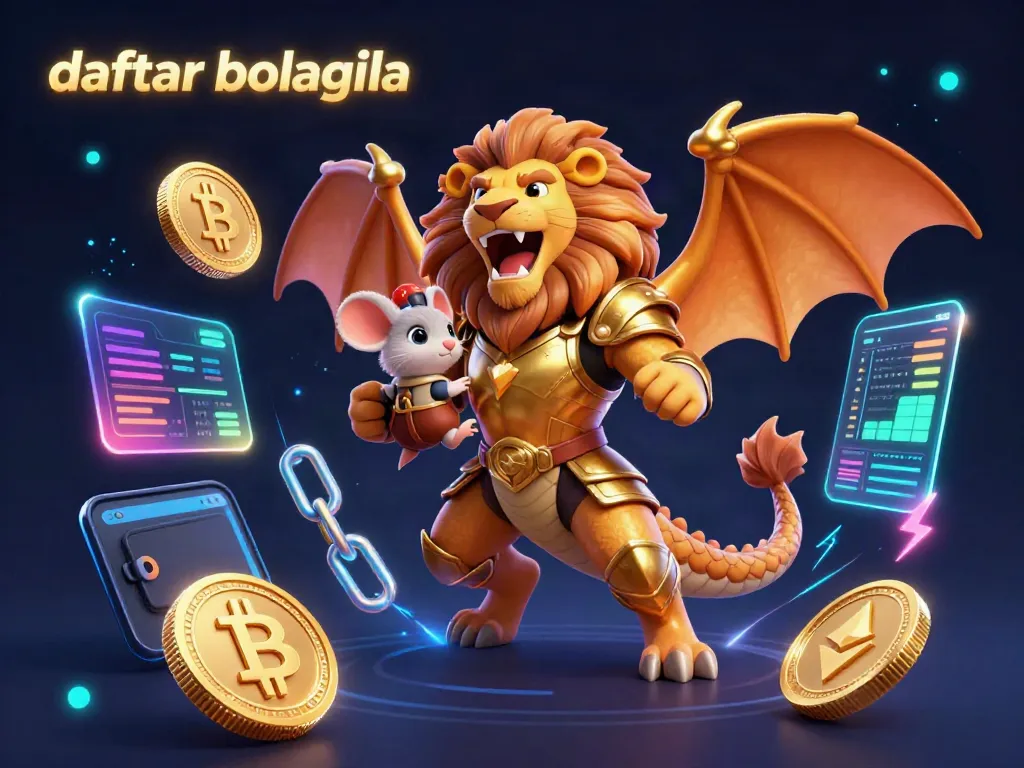 Engage with daftar bolagila by experiencing a thrilling digital casino atmosphere featuring vibrant crypto elements.