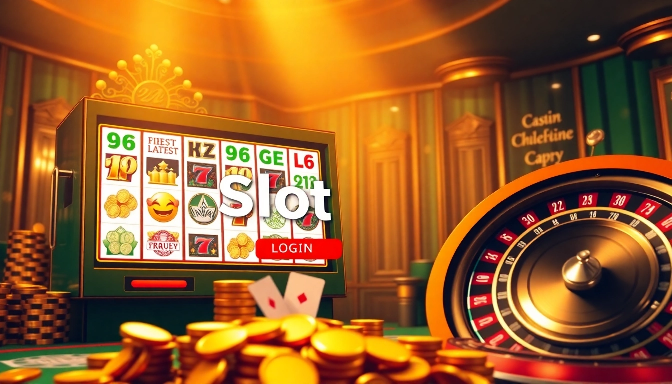 Experience the thrill of winning on slot777 login with this vibrant casino interface.