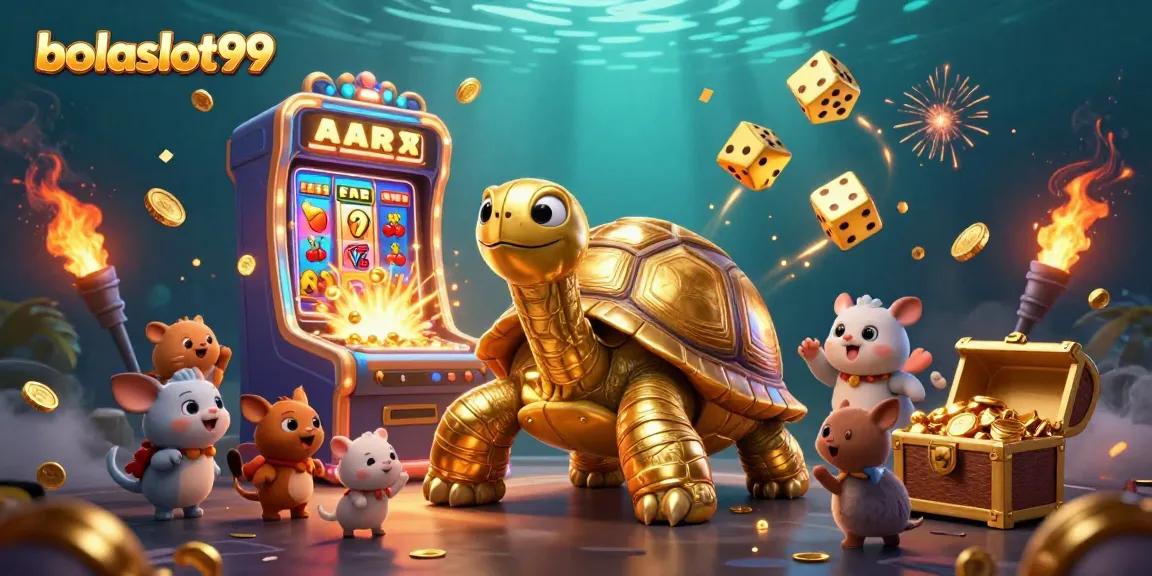 Bolaslot99 showcases thrilling 3D casino excitement with animated characters and vibrant gameplay elements.