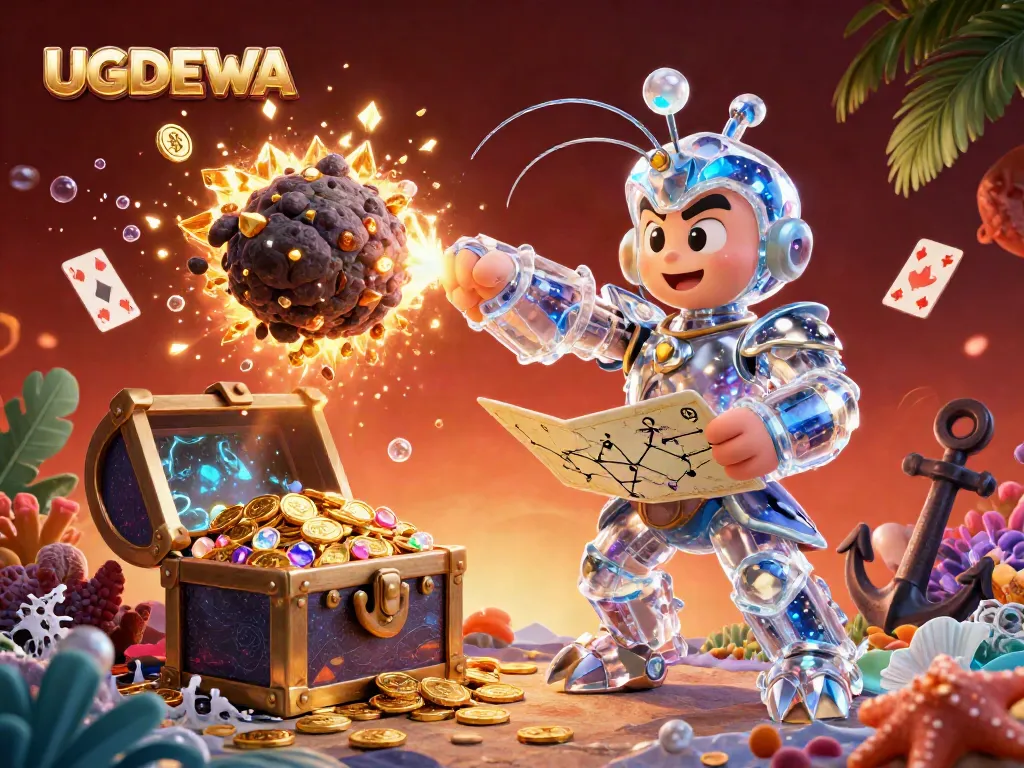 Experience thrilling wins at UGDEWA with dynamic games surrounded by rich aquatic treasures and shimmering scenes.