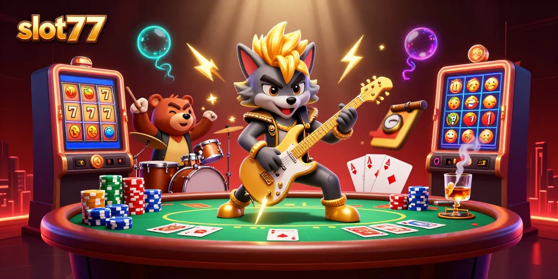Mainkan slot777 dengan grafik 3D memukau yang menampilkan aksi di kasino.