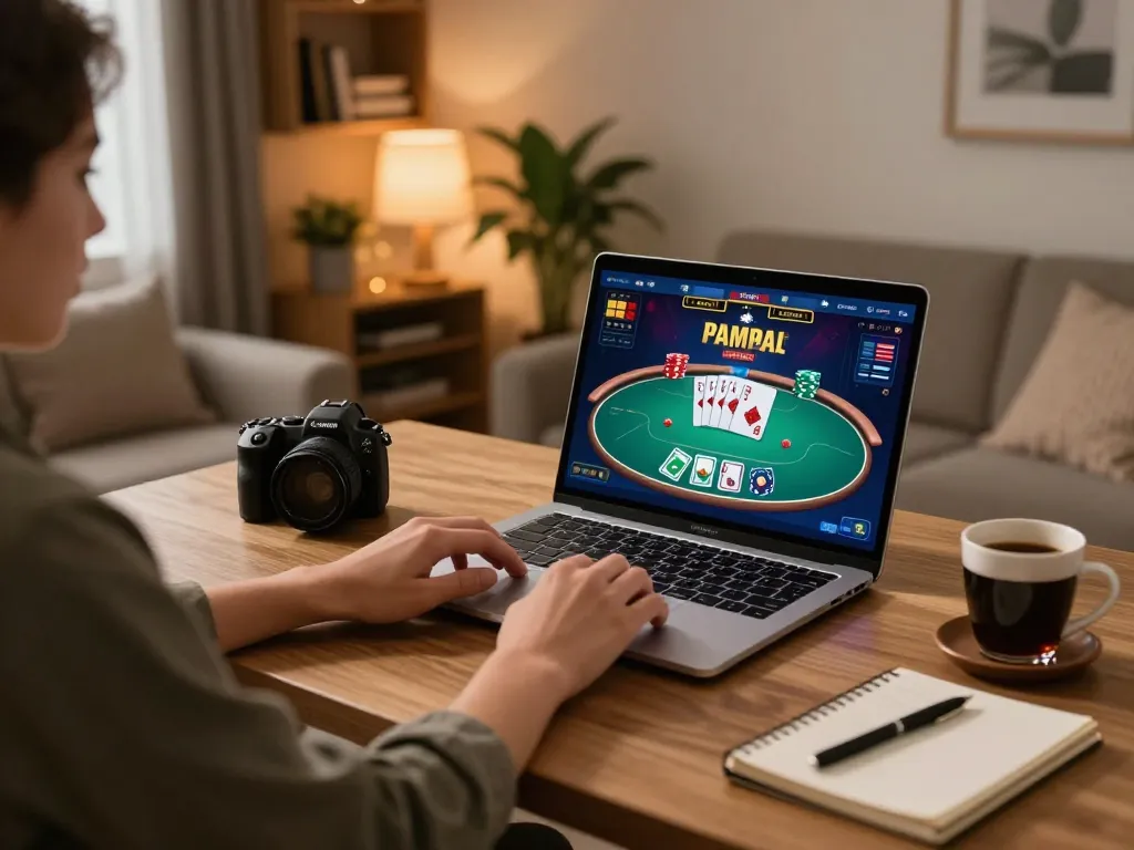 Experience online casino gaming with strategic insights at https://56win.autos/ in a comfortable home setting.