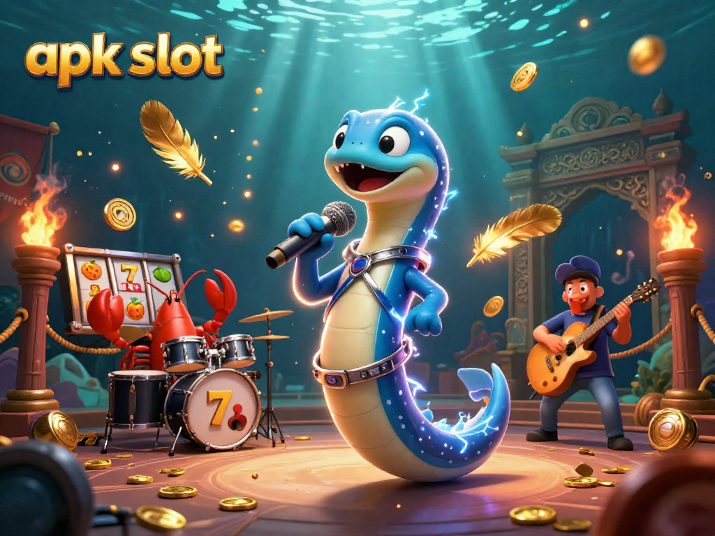 Permainan apk slot yang menarik dengan simbol jackpot dan efek visual yang menakjubkan.