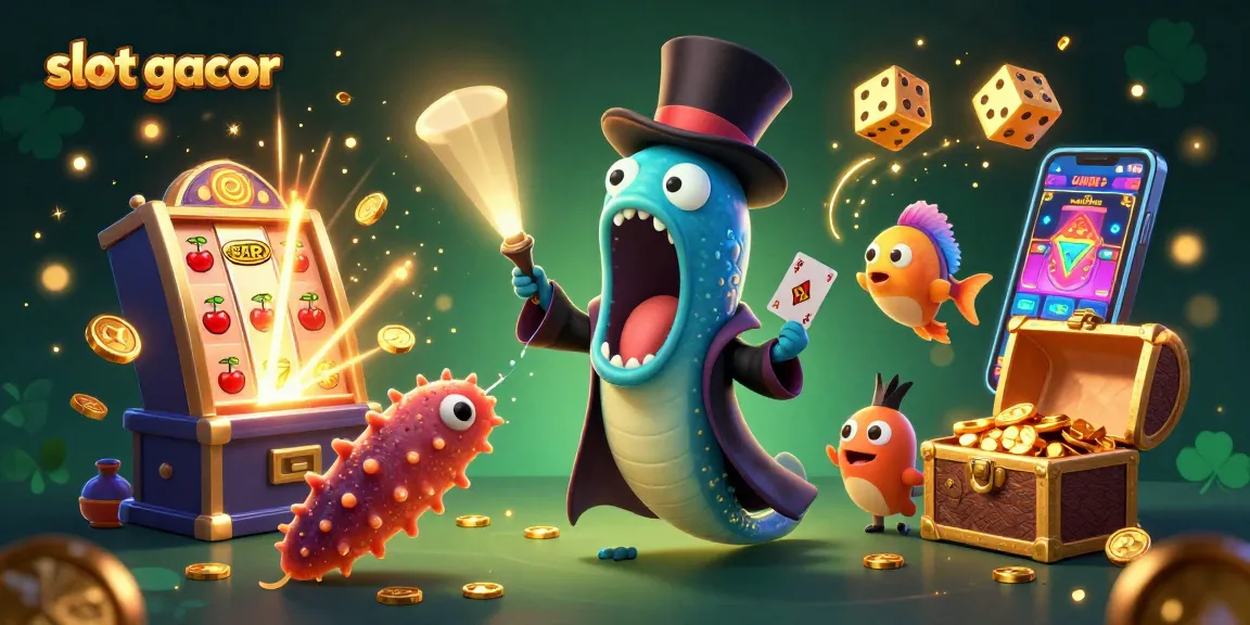 Menangkan jackpot di slot gacor dengan aksi sulap dari belut laut dan teman-temannya.